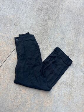 Black A New Day Cotton Trousers